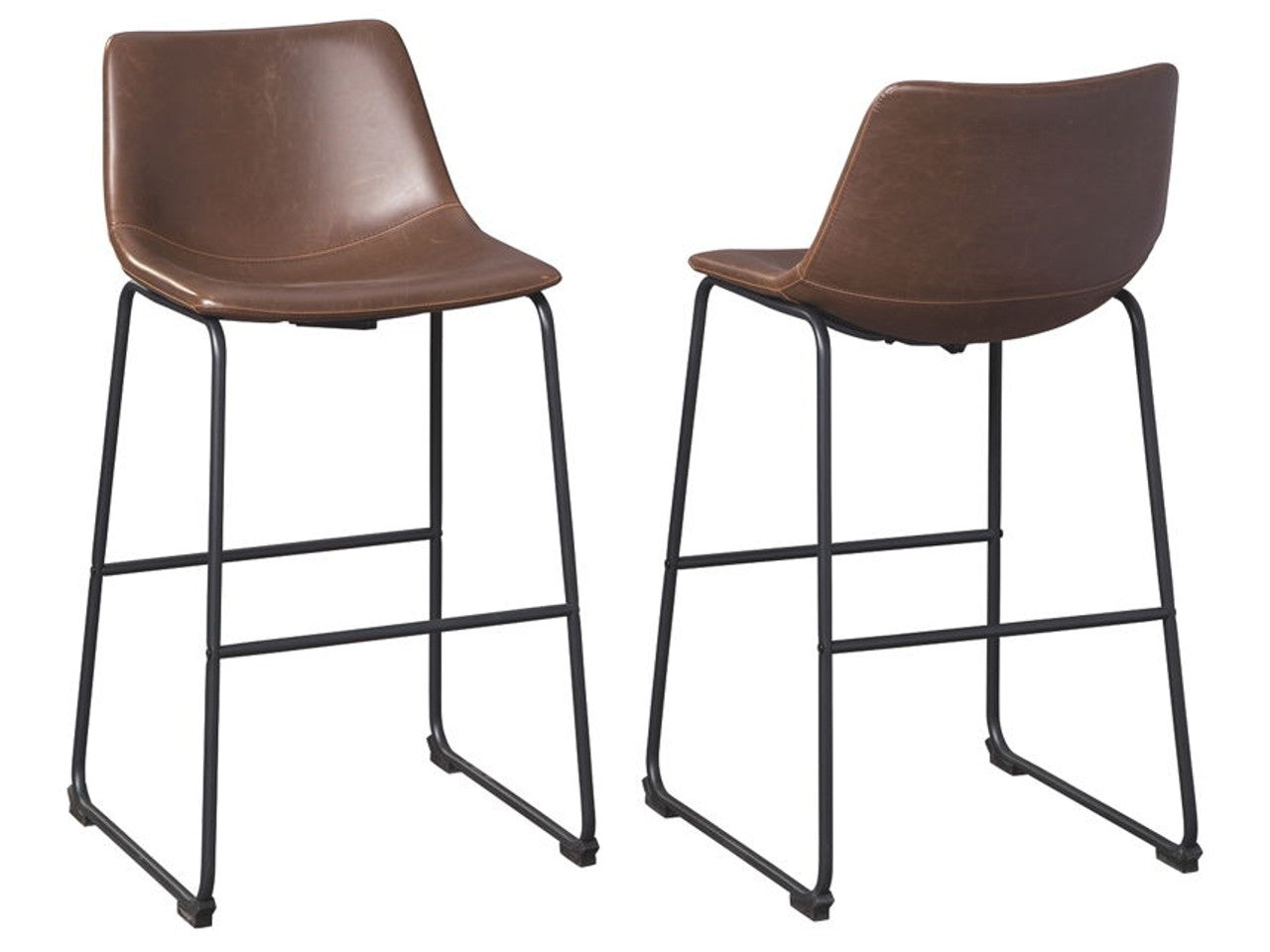 Centiar Bar Stool - Brown | Calgary Furniture Store
