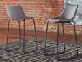 Centiar Bar Stools - Gray | Calgary Furniture Store