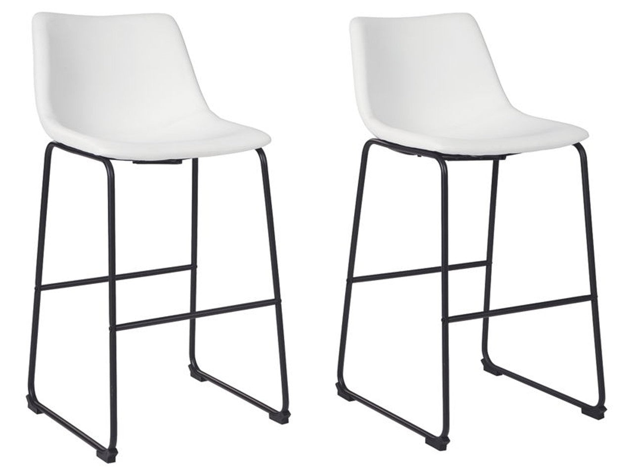 Centiar Bar Stool - White | Calgary Furniture Store