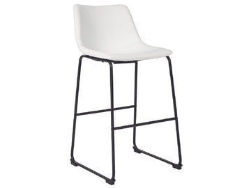Centiar Bar Stool - White | Calgary Furniture Store