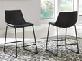 Centia Counter Stool - Black | Calgary Furniture Store