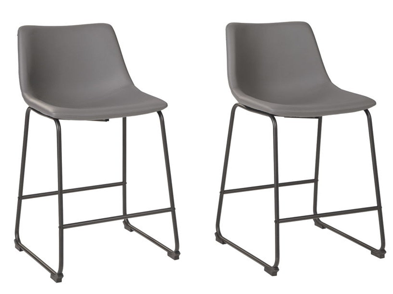 Centiar Counter Stool - Gray | Calgary Furniture Store