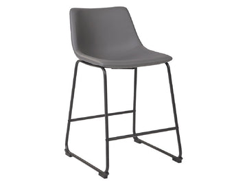 Centiar Counter Stool - Gray | Calgary Furniture Store