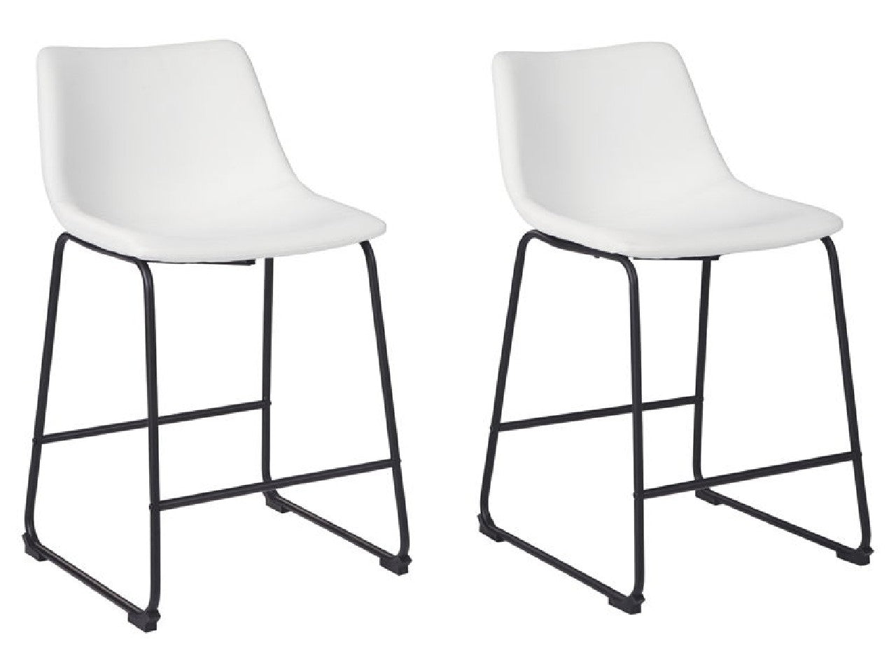 Centiar Counter Stool - White | Calgary Furniture Store