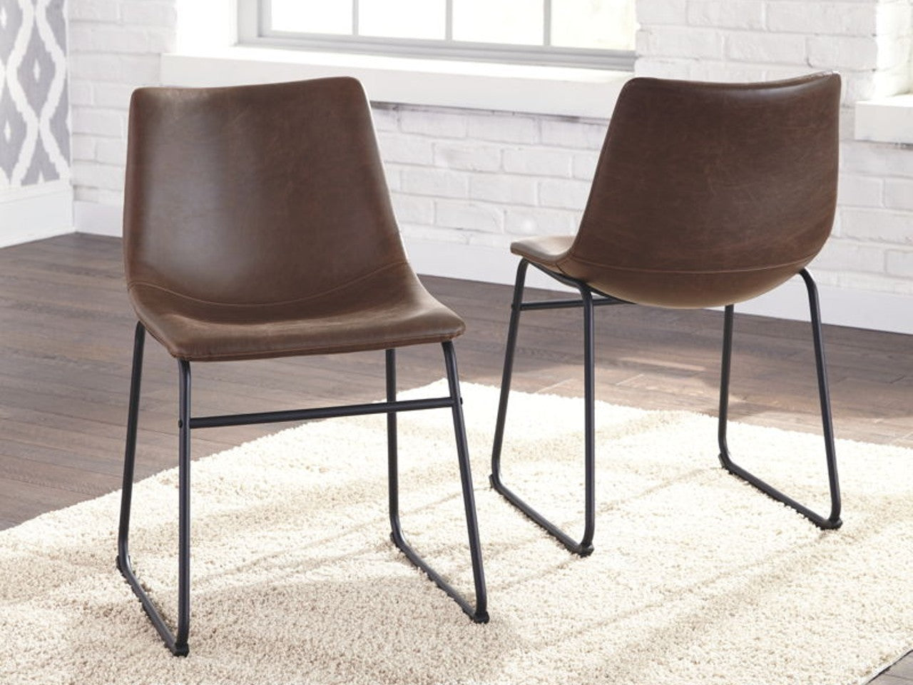 Centiar Dining Chair - Brown | Calgary Furniture Store