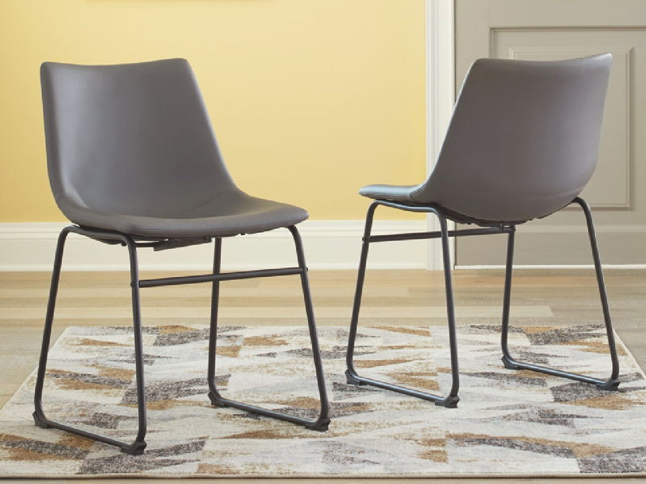 Centiar Gray Dining Chair | Calgary Furniture Store