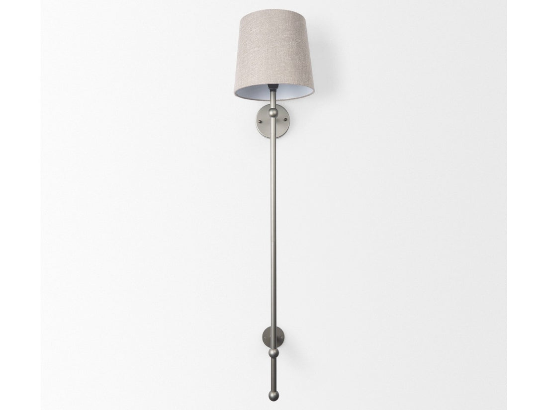 Chester Wall Sconce - Beige | Calgary Furniture Store