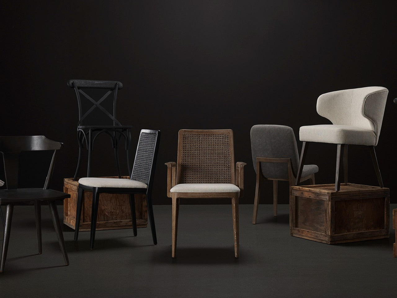 Clara Brown Dining Armchair | Calgary Furniture Store