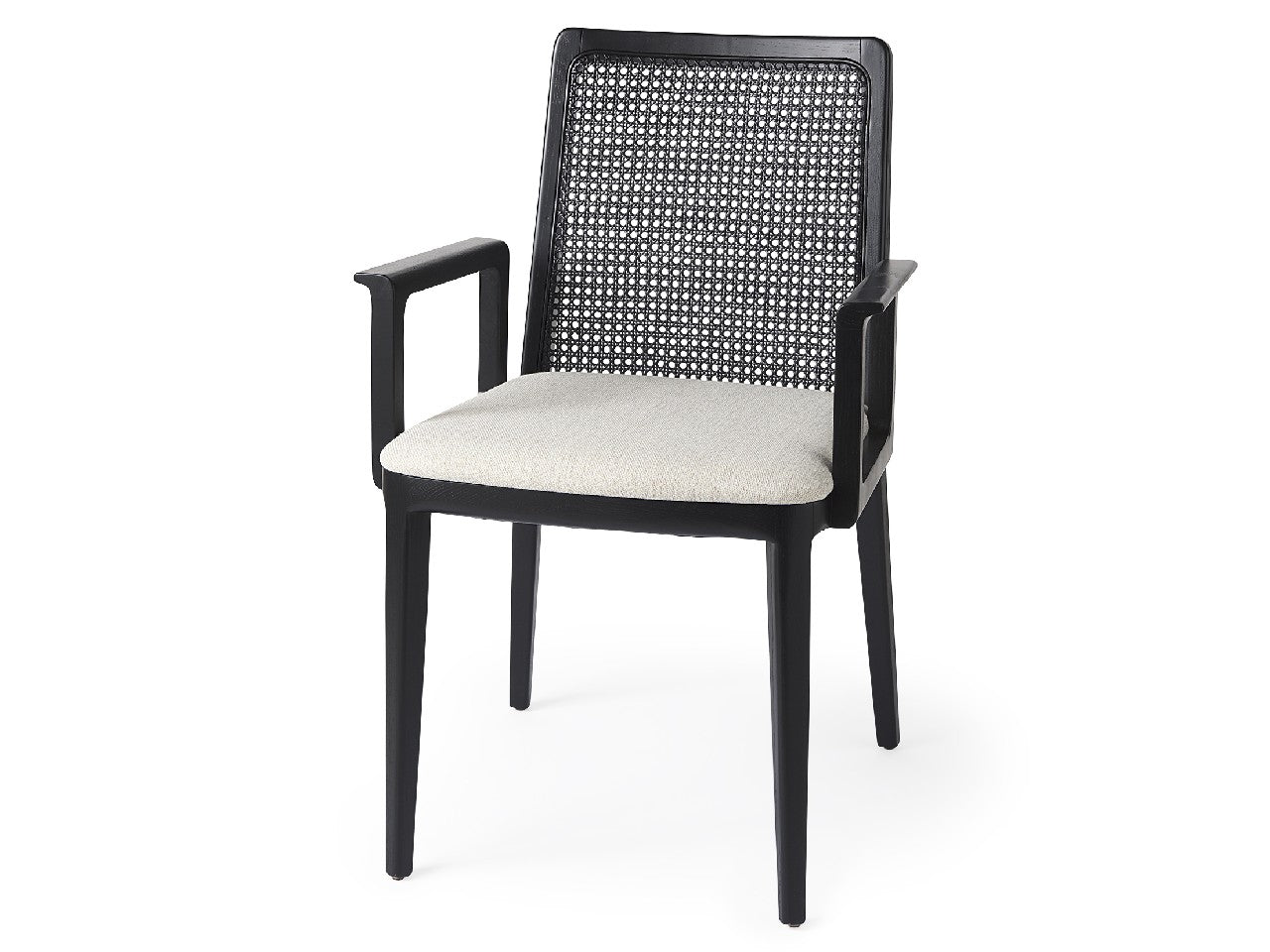 Clara Black Dining Armchair | Calgary Furniture Store