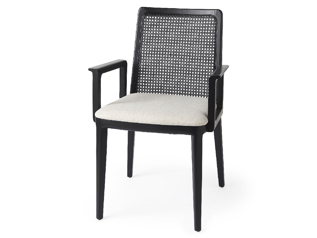 Clara Black Dining Armchair | Calgary Furniture Store