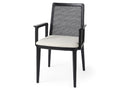 Clara Black Dining Armchair | Calgary Furniture Store