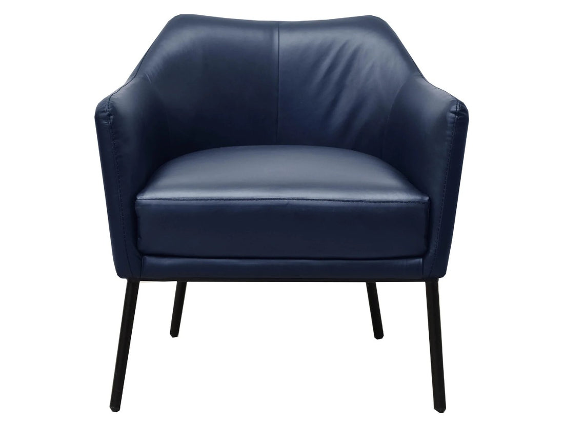 Clark Blue Club Chair | Calgary Furniture Store