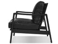 Craftsman Black Lounge Chair | Calgary Furniture Store
