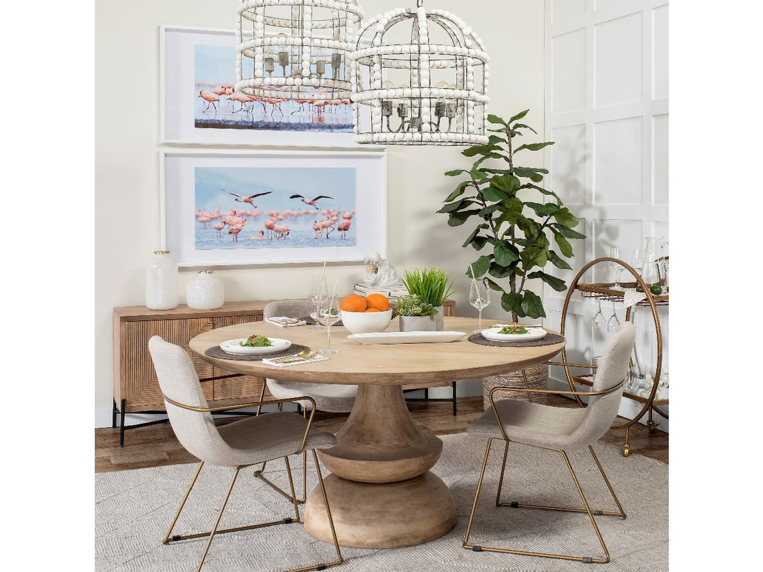 Crossman Blonde Dining Table | Calgary Furniture Store