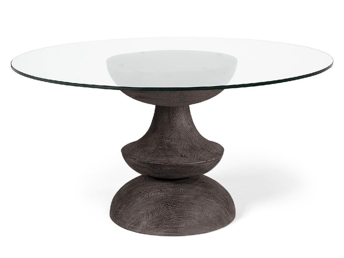 Crossman Glass Top Dining Table | Calgary Furniture Store