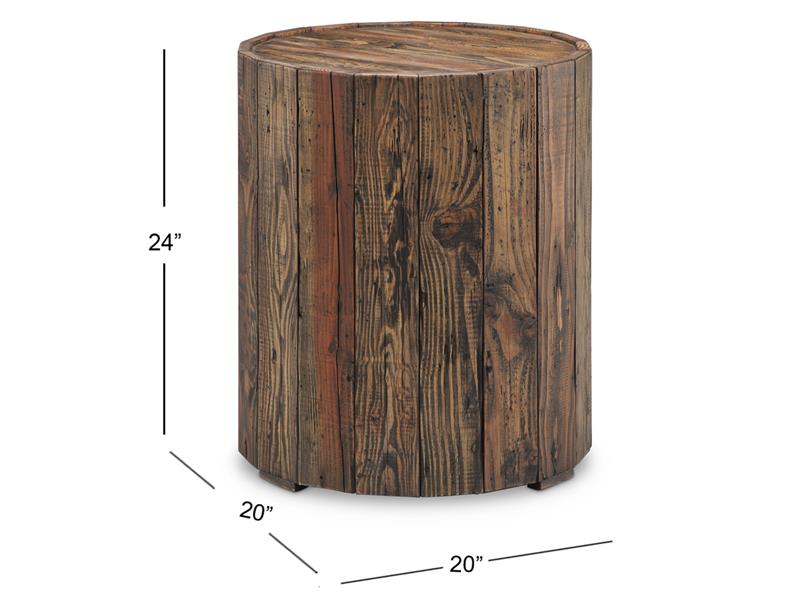 Dakota Round End Table | Calgary Furniture Store