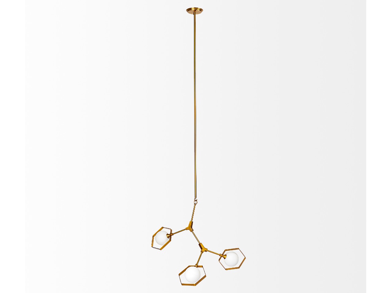 Desousa Chandelier - Gold | Calgary Furniture Store