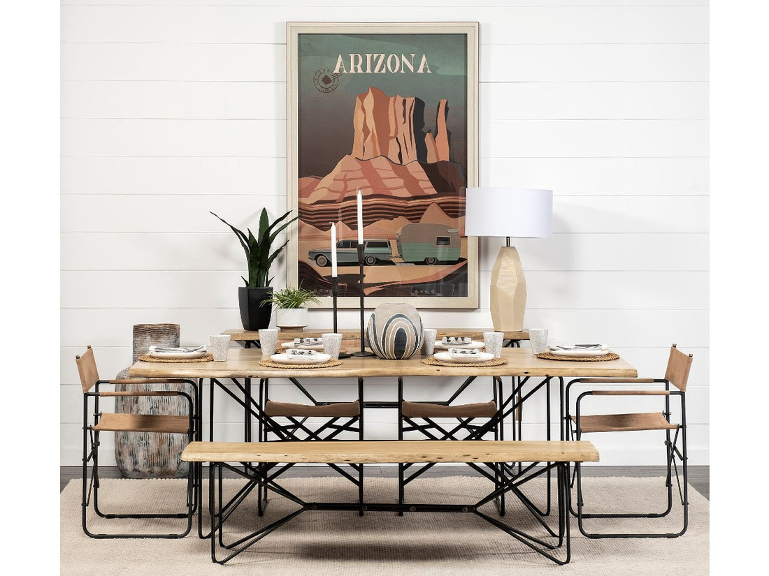 Direttore Dining Chair - Tan | Calgary Furniture Store