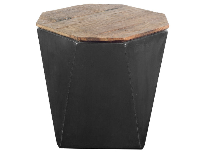 Esagano Black Side Table | Calgary Furniture Store