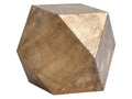 Exagoni Gold Side Table | Calgary Furniture Store