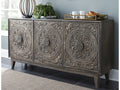 Fair Dark Brown Accent Cabinet | Calgary Furniture Store