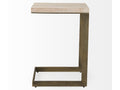 Faye Light Brown Side Table | Calgary Furniture Store