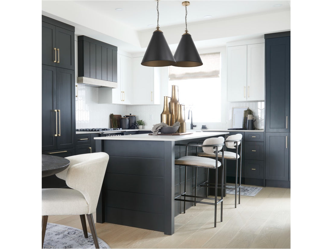 Fenton Pendant Light - Black | Calgary Furniture Store