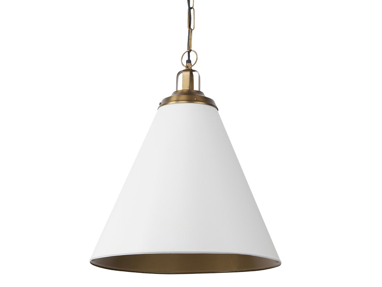Fenton Pendant Light - White | Calgary Furniture Store