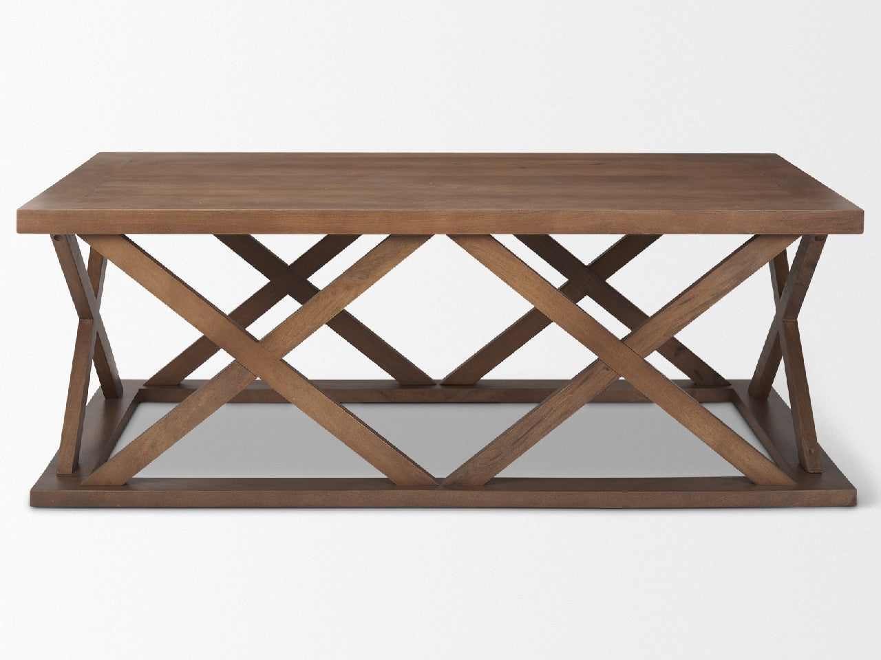 Forsey Brown Rectangular Coffee Table | Calgary Furniture Store