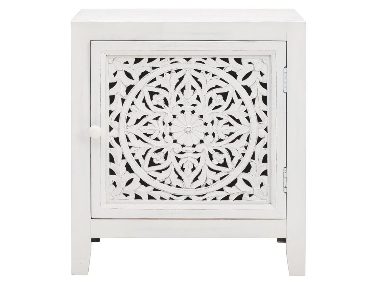 Fossil  Accent Cabinet - White | Calgary Furniture Store