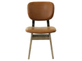 Freya Dining Chair - Tan Brown | Calgary Furniture Store