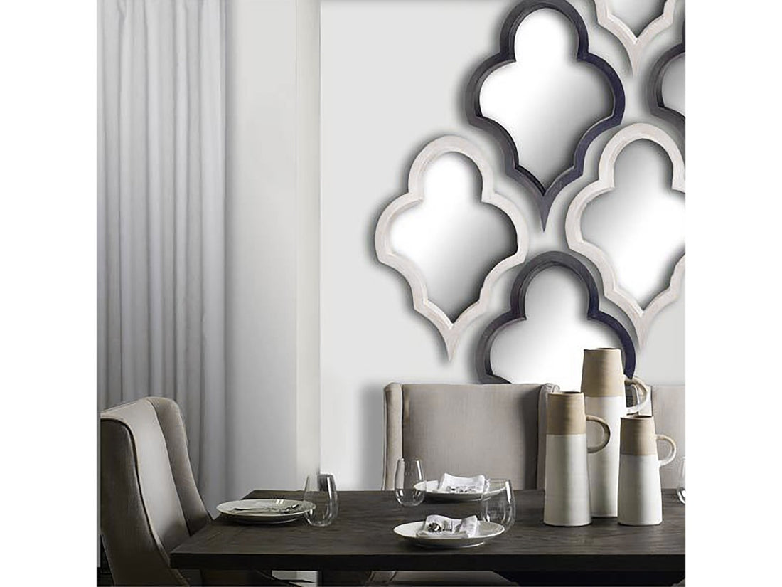 Geneva Mirror - Black | Calgary Furniture Store