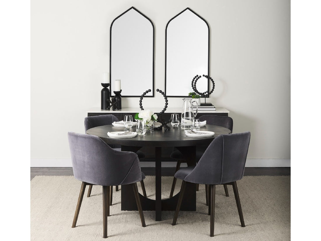 Giovanna Ogee Arch - Black | Calgary Furniture Store