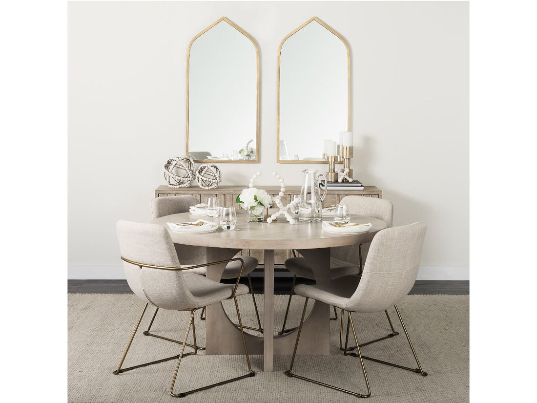 Giovanna Ogee Arch - Gold | Calgary Furniture Store
