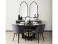 Giovanna Pointed Arch - Black | Calgary Furniture Store