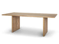 Cane Light Brown Solidwood Dining Table | Calgary Furniture Store