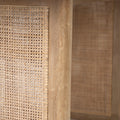 Cane Light Brown Solidwood Dining Table | Calgary Furniture Store