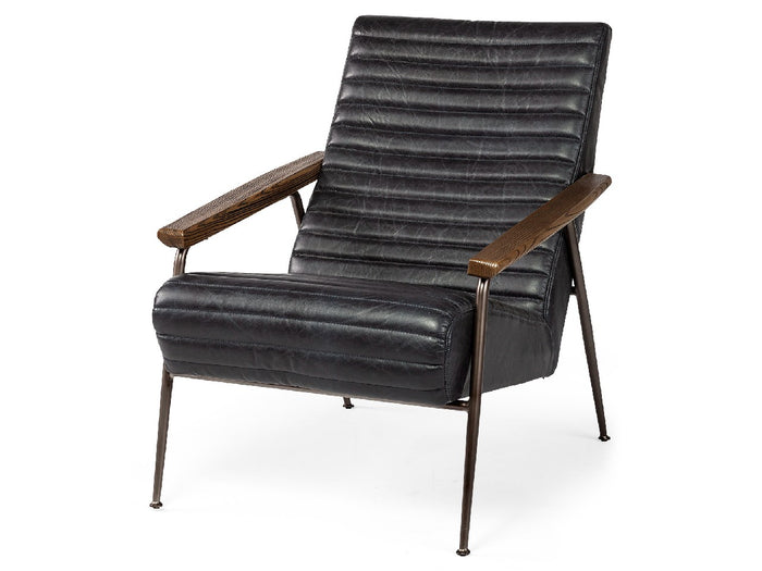 Grosjean Accent Chair - Black | Calgary Furniture Store