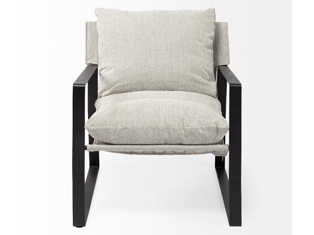 Guilia Frost Gray Accent Chair | Calgary Furniture Store