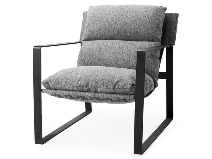 Guilia Castlerock Gray Accent Chair | Calgary Furniture Store
