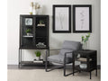 Guilia Castlerock Gray Accent Chair | Calgary Furniture Store