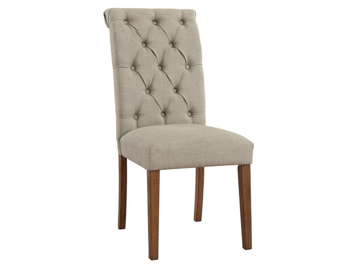 Harvina Uph Dining Chair - Beige | Calgary Furniture Store