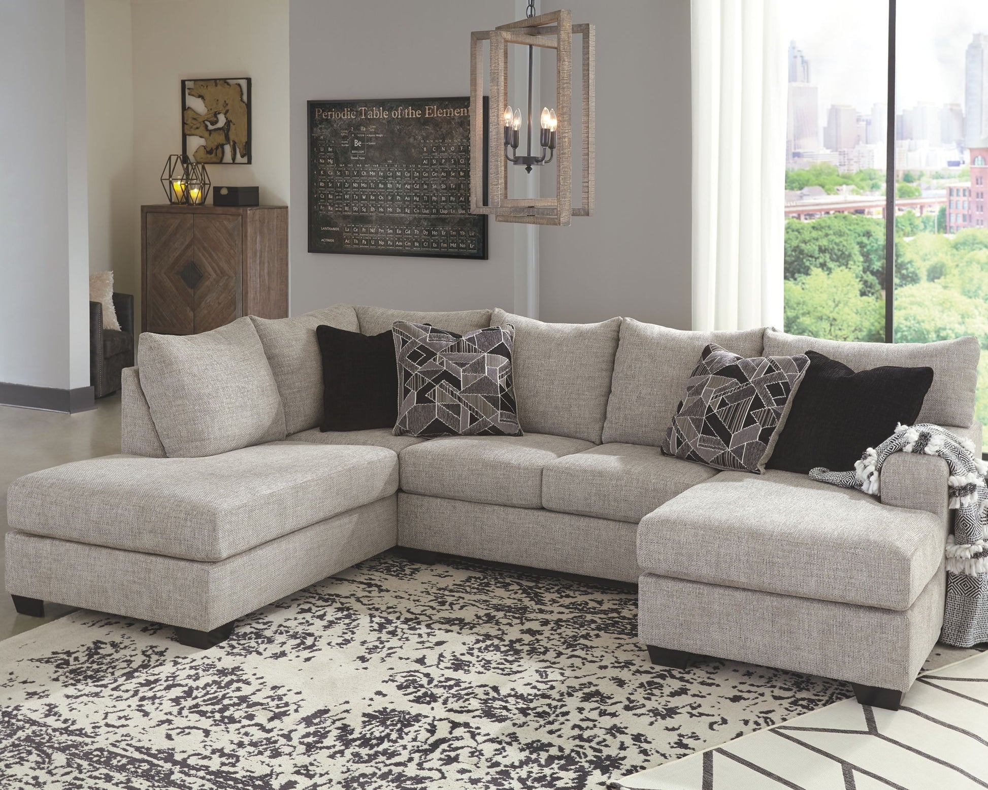 Megginson Sectional with Chaise | Calgary Furniture Store