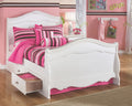 Exquisite Storage Sleigh Bed | Calgary Furniture Store