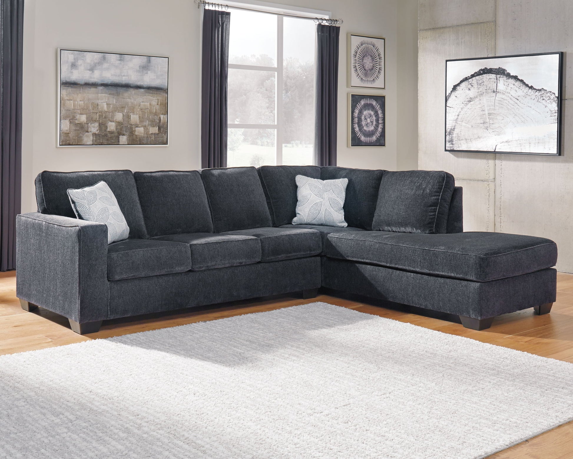 Altari Sectional with Chaise | Calgary Furniture Store