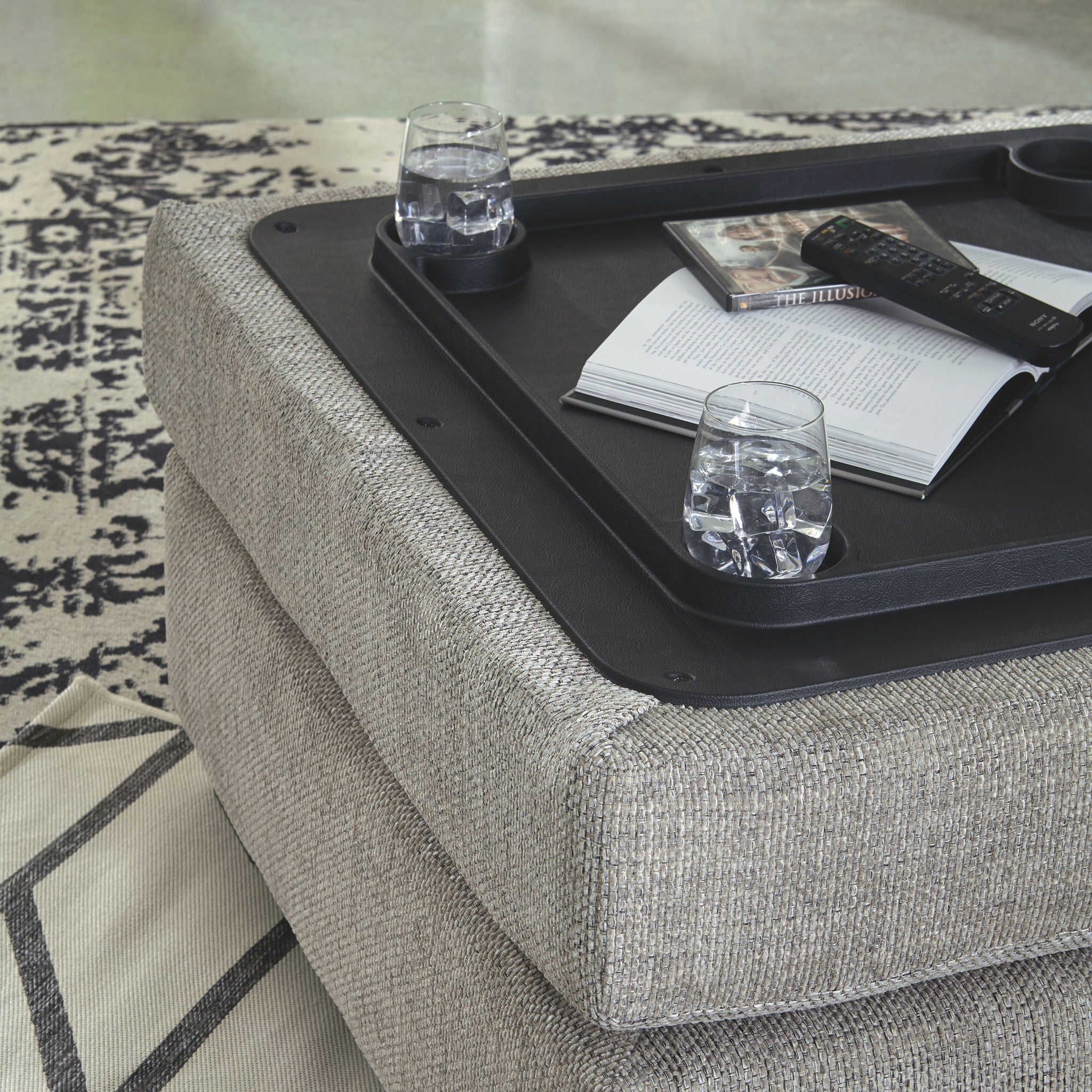 Megginson Ottoman With Storage | Calgary Furniture Store