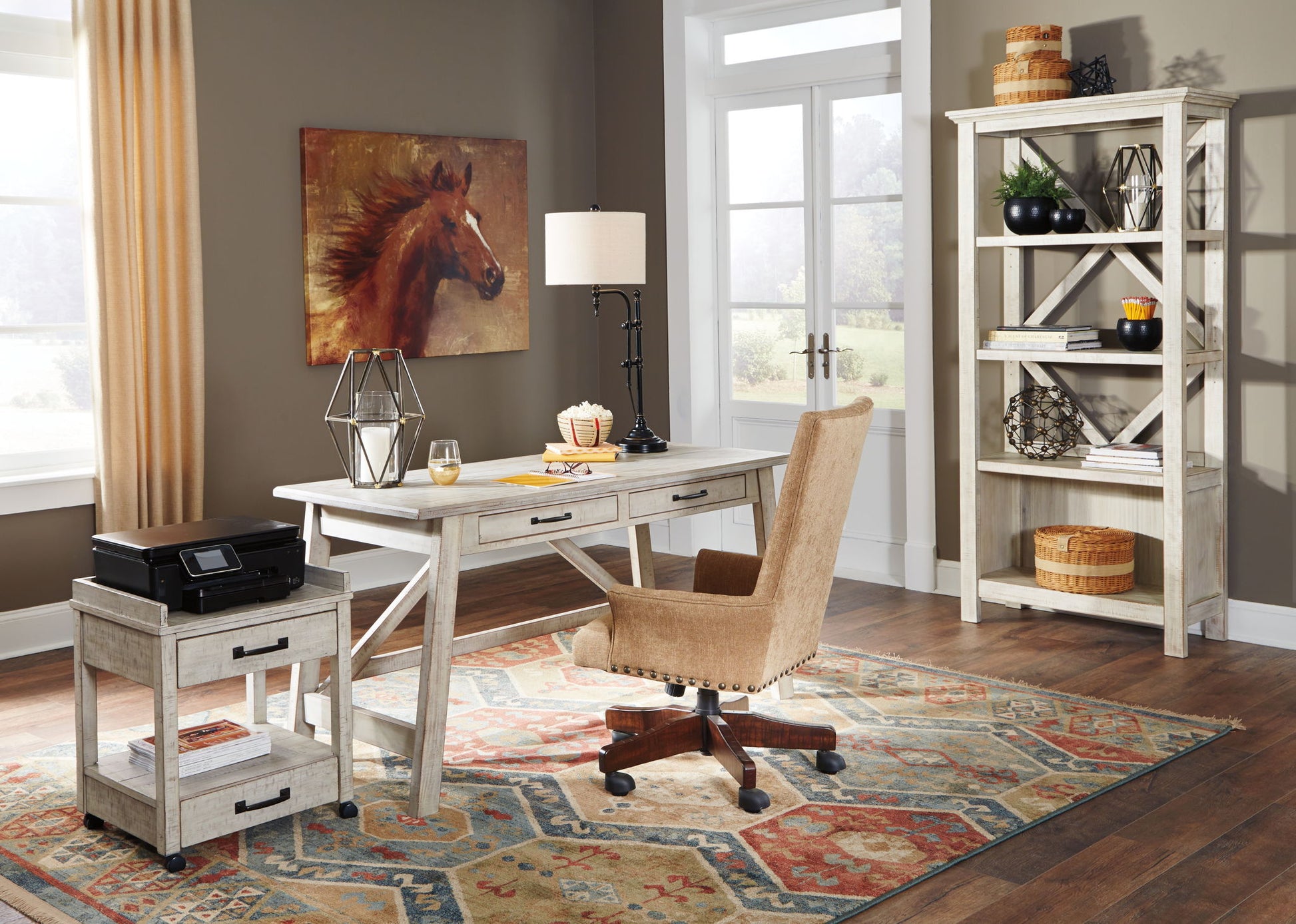 Carynhurst 60" Home Office Desk | Calgary Furniture Store