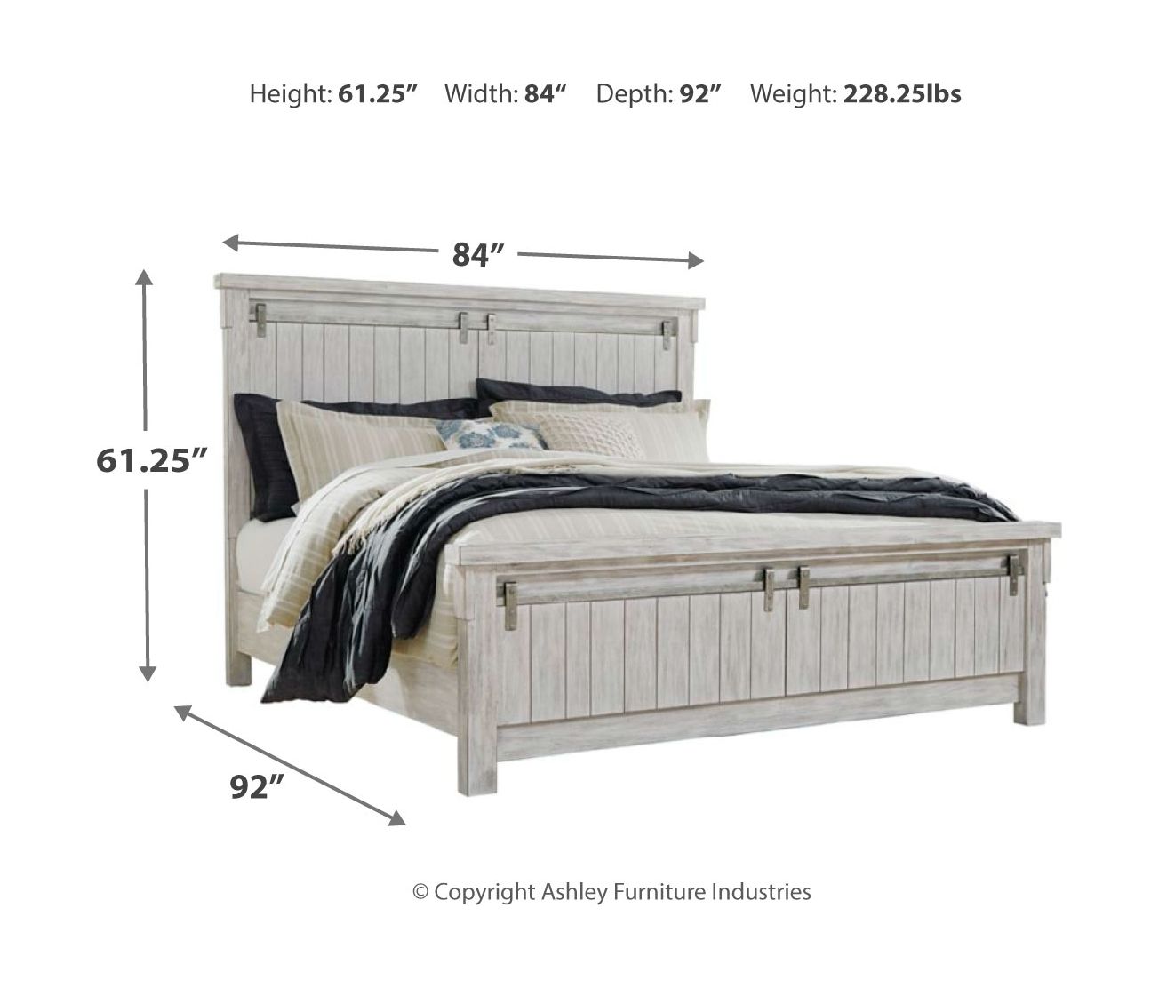 Brashland Panel Bed | Calgary Furniture Store