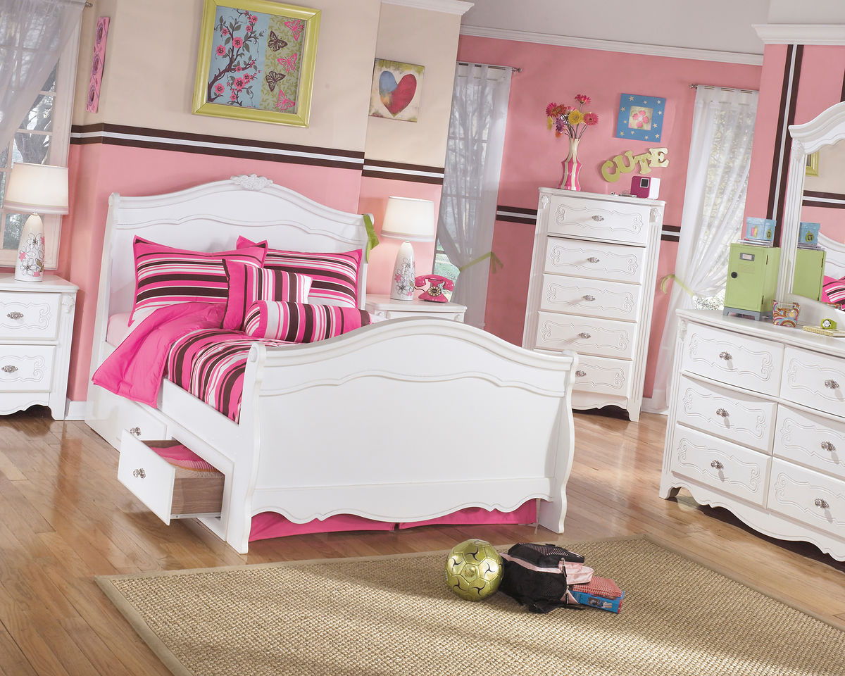 Exquisite Storage Sleigh Bed | Calgary Furniture Store