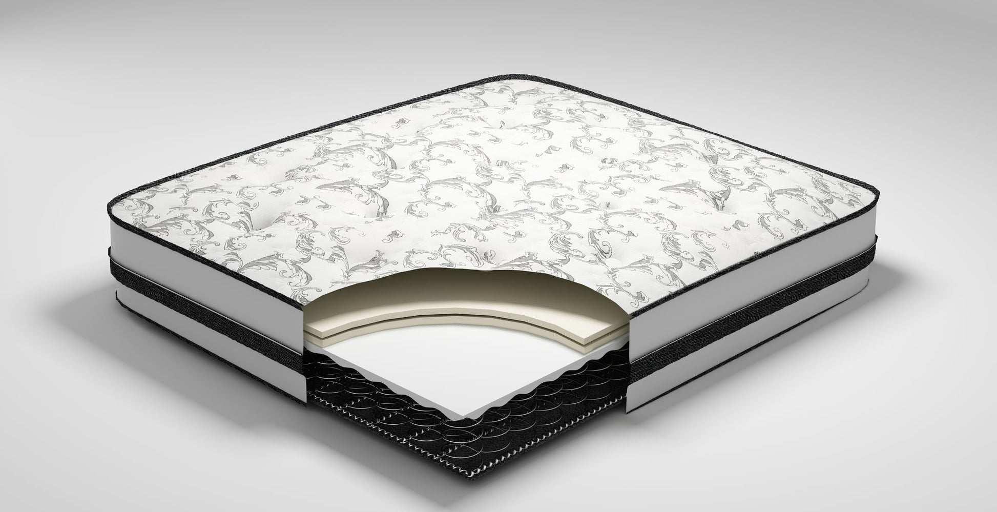 8 Inch Chime Innerspring Mattress in a Box | Calgary Furniture Store